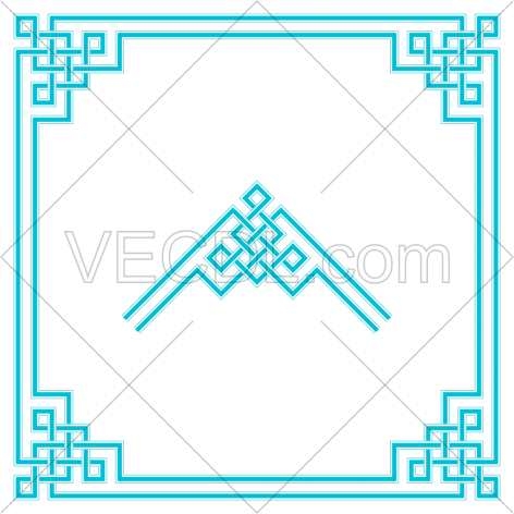 دانلود وکتور قاب و فریم یا حاشیه مناسب حک لیزر