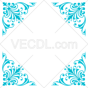 دانلود طرح وکتور قاب و حاشیه یا فریم (406)