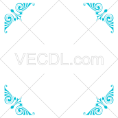 دانلود طرح وکتور قاب و حاشیه یا فریم (408)