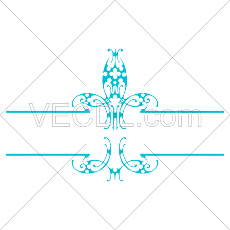 دانلود طرح گل و بوته به عنوان جدا کننده از نوع وکتور (411)