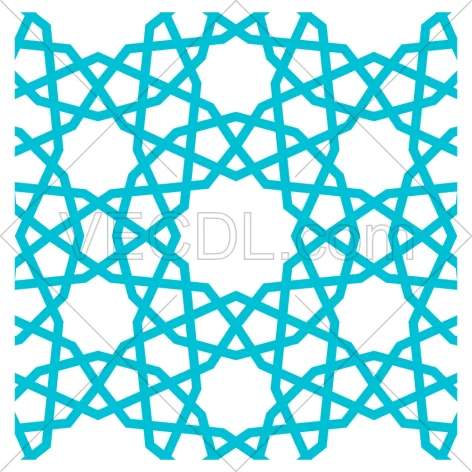 طرح سنتی و تکرارپذیر گره چینی به صورت وکتور (439)