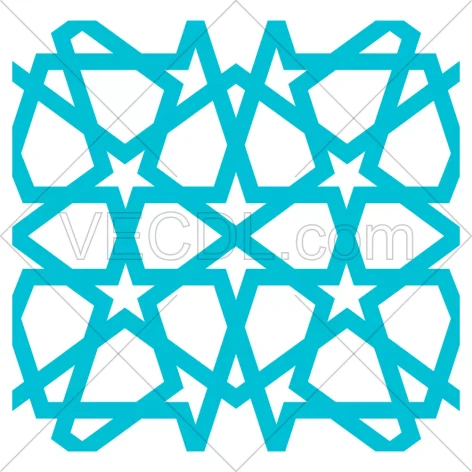 طرح سنتی و تکرارپذیر گره چینی به صورت وکتور (453)