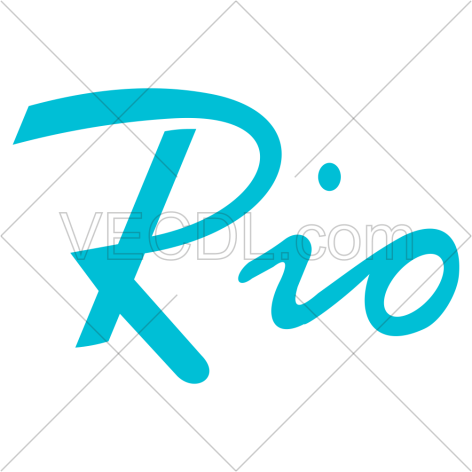 دانلود عکس وکتور آرم لوگو ریو - Rio