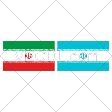 دانلود رایگان وکتور پرچم جمهوری اسلامی ایران