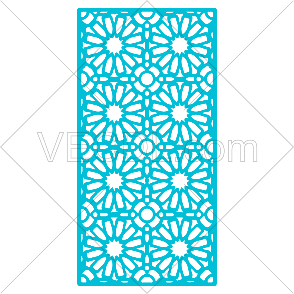 طرح مشبک و گره چینی به صورت وکتور (1210)