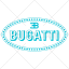 لوگوی برند خودرو BUGATTI به صورت وکتور