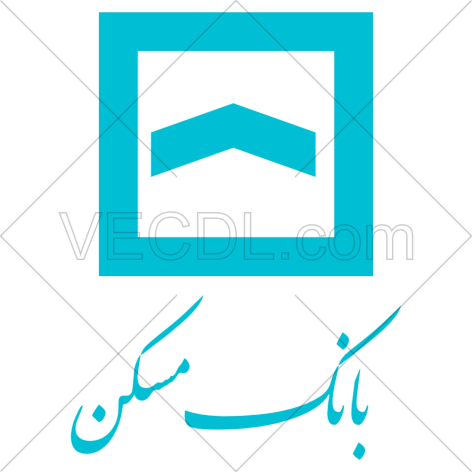 لوگوی بانک مسکن به صورت وکتور